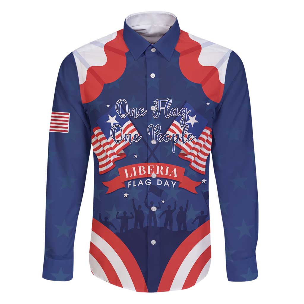 Personalized Happy Liberia Flag Day Family Matching Puletasi and Hawaiian Shirt One Flag One People - Wonder Print Shop