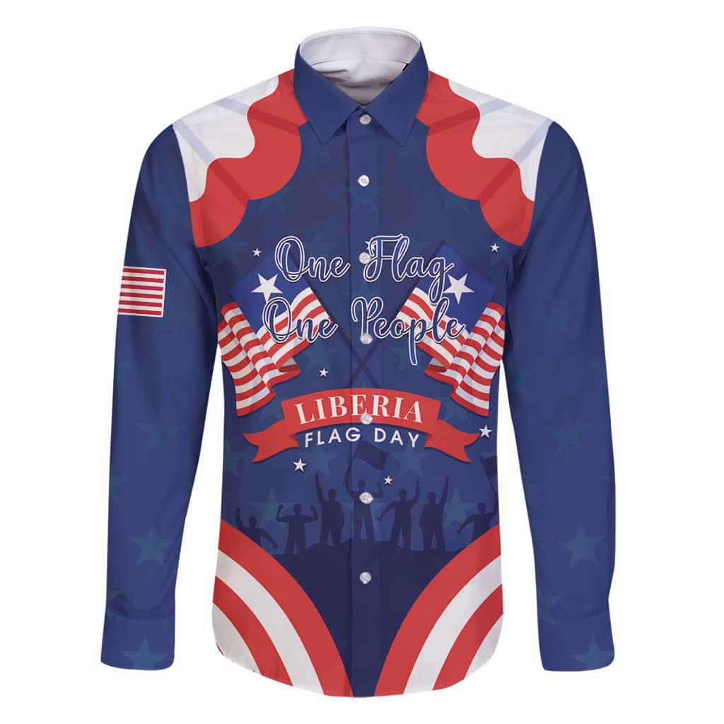 Personalized Happy Liberia Flag Day Family Matching Summer Maxi Dress and Hawaiian Shirt One Flag One People - Wonder Print Shop
