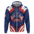 Personalized Happy Liberia Flag Day Hoodie One Flag One People - Wonder Print Shop