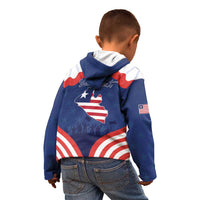 Personalized Happy Liberia Flag Day Kid Hoodie One Flag One People - Wonder Print Shop