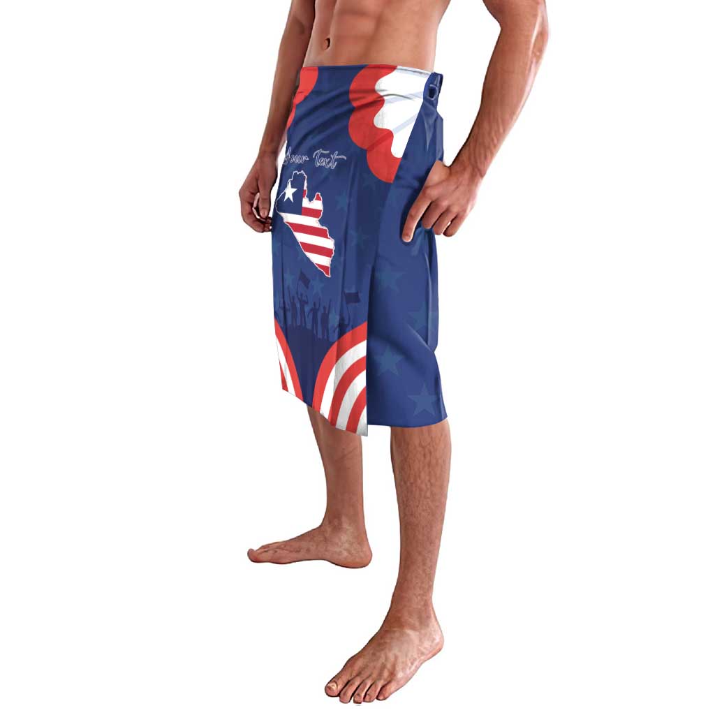 Personalized Happy Liberia Flag Day Lavalava One Flag One People - Wonder Print Shop