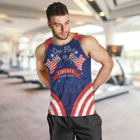 Personalized Happy Liberia Flag Day Men Tank Top One Flag One People - Wonder Print Shop