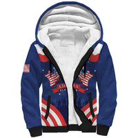 Personalized Happy Liberia Flag Day Sherpa Hoodie One Flag One People - Wonder Print Shop