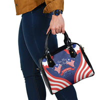 Happy Liberia Flag Day Shoulder Handbag One Flag One People - Wonder Print Shop
