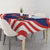 Happy Liberia Flag Day Tablecloth One Flag One People - Wonder Print Shop