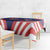 Happy Liberia Flag Day Tablecloth One Flag One People - Wonder Print Shop