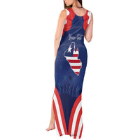 Personalized Happy Liberia Flag Day Tank Maxi Dress One Flag One People - Wonder Print Shop