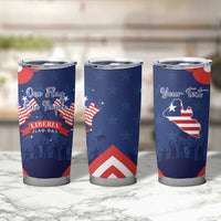 Personalized Happy Liberia Flag Day Tumbler Cup One Flag One People - Wonder Print Shop
