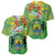 Personalized Gabon Independence Day Baseball Jersey Coat Of Arms With Map - Wonder Print Shop