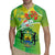 Personalized Gabon Independence Day Rugby Jersey Coat Of Arms With Map - Wonder Print Shop
