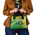 Gabon Independence Day Shoulder Handbag Coat Of Arms With Map - Wonder Print Shop