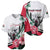 Personalized Sudan Baseball Jersey Sudanese Secretary Bird With Hibiscus - Wonder Print Shop