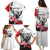 Personalized Sudan Family Matching Puletasi and Hawaiian Shirt Sudanese Secretary Bird With Hibiscus - Wonder Print Shop