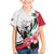 Personalized Sudan Family Matching Puletasi and Hawaiian Shirt Sudanese Secretary Bird With Hibiscus - Wonder Print Shop