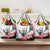Sudan Grocery Bag Sudanese Secretary Bird With Hibiscus - Wonder Print Shop