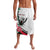 Personalized Sudan Lavalava Sudanese Secretary Bird With Hibiscus - Wonder Print Shop