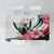 Sudan Tablecloth Sudanese Secretary Bird With Hibiscus - Wonder Print Shop