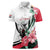 Personalized Sudan Women Polo Shirt Sudanese Secretary Bird With Hibiscus - Wonder Print Shop