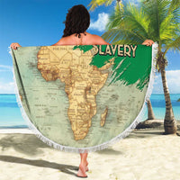 Pan African Flag Day Beach Blanket Our History Started Before Slavery - Wonder Print Shop