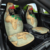 Pan African Flag Day Car Seat Cover Our History Started Before Slavery - Wonder Print Shop