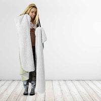 Pan African Flag Day Hooded Blanket Our History Started Before Slavery - Wonder Print Shop