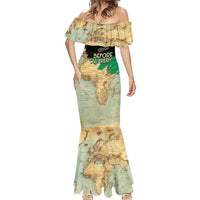 Pan African Flag Day Mermaid Dress Our History Started Before Slavery - Wonder Print Shop