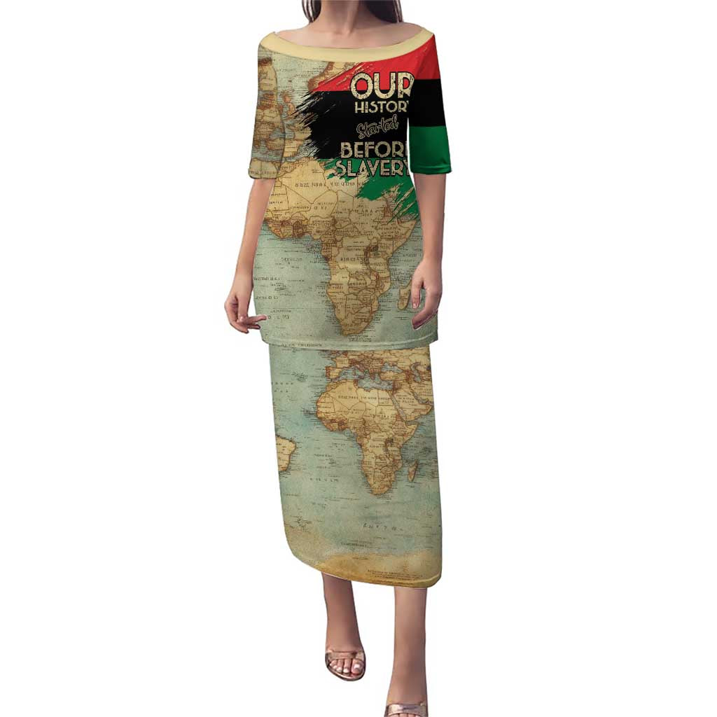 Pan African Flag Day Puletasi Our History Started Before Slavery - Wonder Print Shop