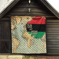 Pan African Flag Day Quilt Our History Started Before Slavery - Wonder Print Shop