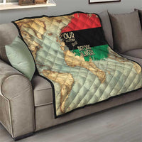 Pan African Flag Day Quilt Our History Started Before Slavery - Wonder Print Shop
