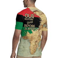 Pan African Flag Day Rugby Jersey Our History Started Before Slavery - Wonder Print Shop
