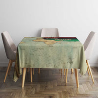 Pan African Flag Day Tablecloth Our History Started Before Slavery - Wonder Print Shop
