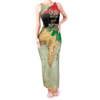 Pan African Flag Day Tank Maxi Dress Our History Started Before Slavery - Wonder Print Shop