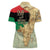 Pan African Flag Day Women Polo Shirt Our History Started Before Slavery - Wonder Print Shop