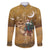Morocco Christmas in Sahara Family Matching Short Sleeve Bodycon Dress and Hawaiian Shirt Black Santa Riding Camel - Wonder Print Shop