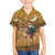 Morocco Christmas in Sahara Family Matching Short Sleeve Bodycon Dress and Hawaiian Shirt Black Santa Riding Camel - Wonder Print Shop