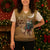 Morocco Christmas in Sahara Christmas Knitted V-Neck Vest Black Santa Riding Camel - Wonder Print Shop