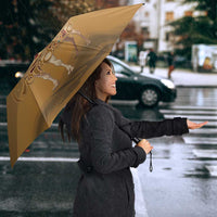 Morocco Christmas in Sahara Umbrella Black Santa Riding Camel - Wonder Print Shop