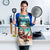 Liberia Christmas Apron Santa Chill on Tropical Beach - Wonder Print Shop