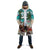 Liberia Christmas Cloak Santa Chill on Tropical Beach - Wonder Print Shop