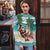 Liberia Christmas Ugly Christmas Sweater Santa Chill on Tropical Beach - Wonder Print Shop