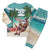 Liberia Christmas Pajama Set Santa Chill on Tropical Beach - Wonder Print Shop