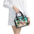 Liberia Christmas Shoulder Handbag Santa Chill on Tropical Beach - Wonder Print Shop