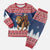 Personalized Liberia Christmas Pajama Set Black Santa Riding Lion - Merry Christmas - Wonder Print Shop