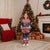Personalized Liberia Christmas Pajama Set Black Santa Riding Lion - Merry Christmas - Wonder Print Shop