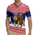 Personalized Liberia Christmas Rugby Jersey Black Santa Riding Lion - Merry Christmas - Wonder Print Shop
