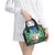 Mayotte Christmas Shoulder Handbag Santa Chill on Tropical Beach - Wonder Print Shop