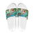Mayotte Christmas Slide Sandals Santa Chill on Tropical Beach - Wonder Print Shop