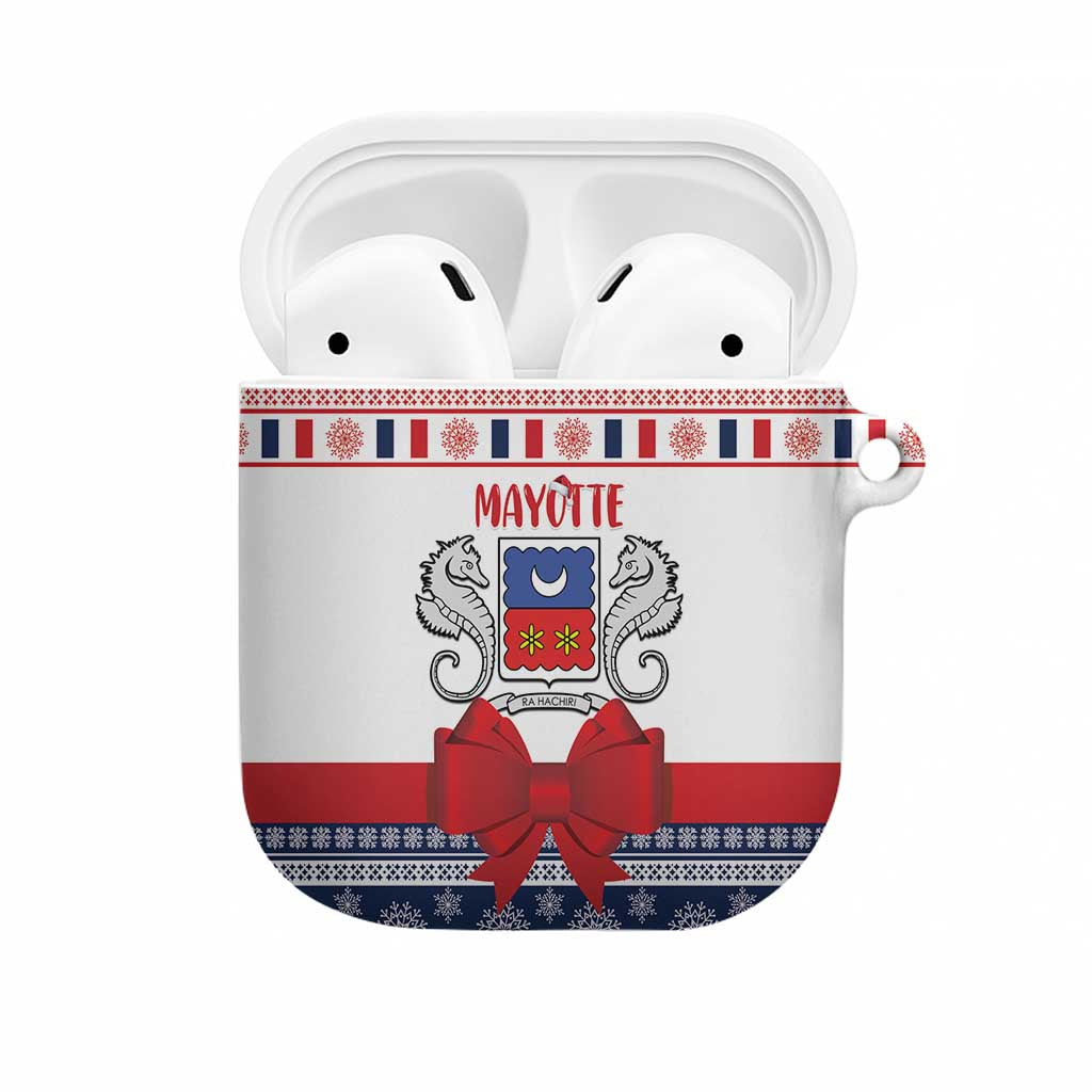 Mayotte Christmas AirPods Case Joyeux Noel - Wonder Print Shop