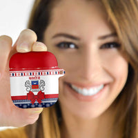 Mayotte Christmas AirPods Case Joyeux Noel - Wonder Print Shop