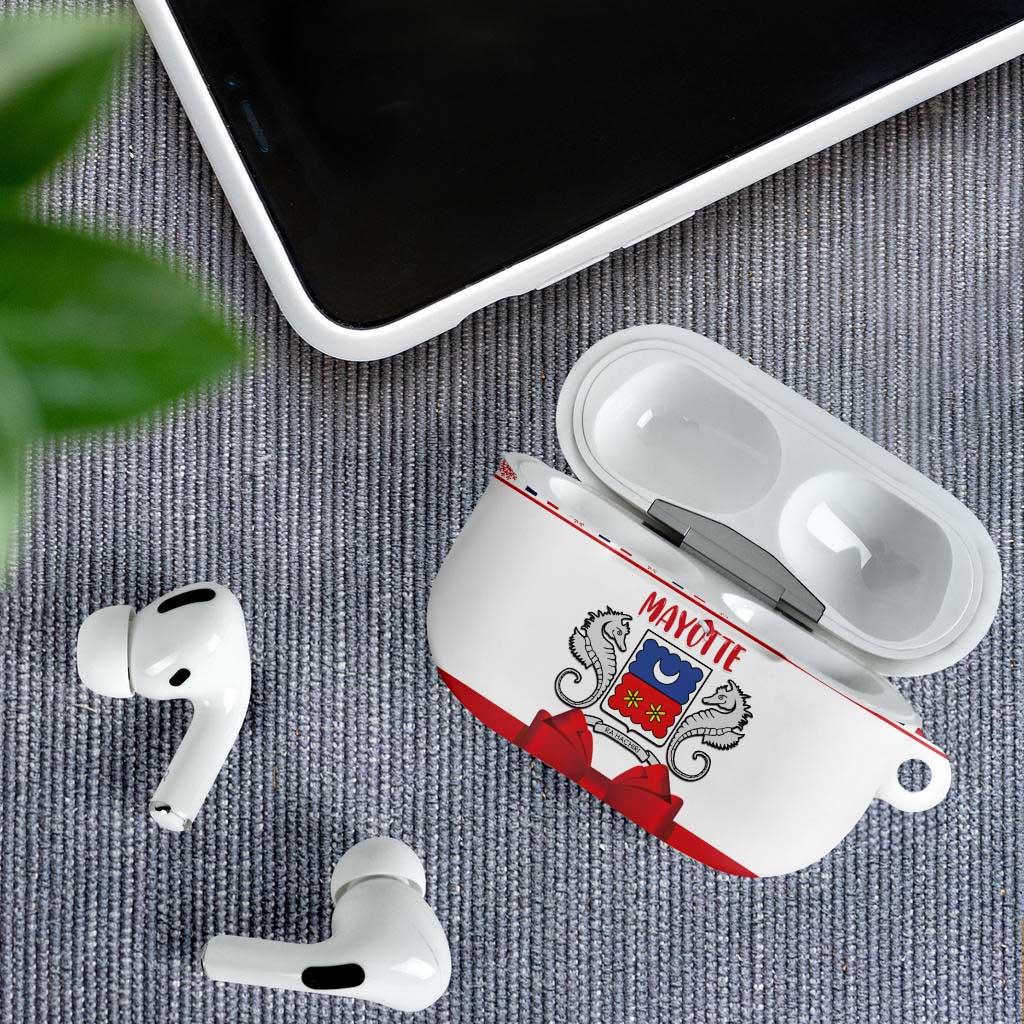 Mayotte Christmas AirPods Case Joyeux Noel - Wonder Print Shop